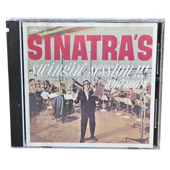 Capitol Records Other - Frank Sinatra CDP 7 46573 2 Sinatras Swingin Session And More CD Album Tested